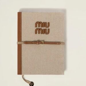 Miu Miu Brown and Cream Leather Bags Collection (GWP)